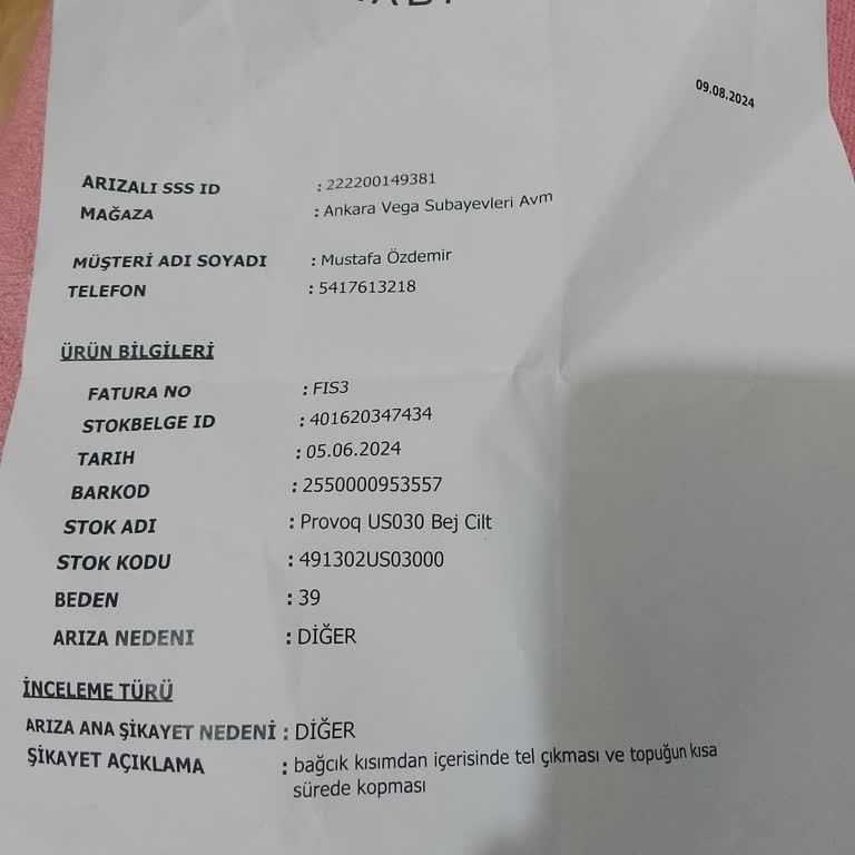 Ayakkabı Dünyası İncelemeye Gönderilen Ayakkabın