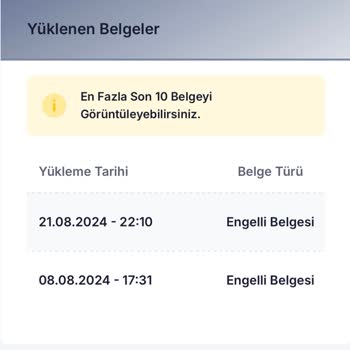 Havaist Uygulaması Engelli Kartı Reddi