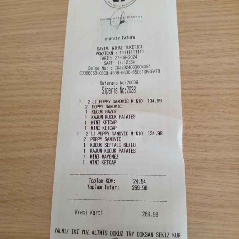 Umduğumuzu Bulamadığımız Bir Popeyes