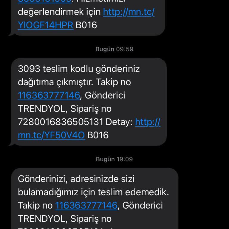 MNG Kargo Paketimi Adres Bilgisi Eksik Diyerek Getirmediler