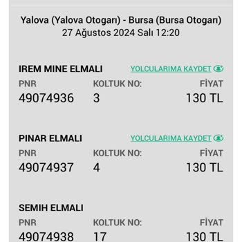 Obilet O Biletin Sistem Problemi