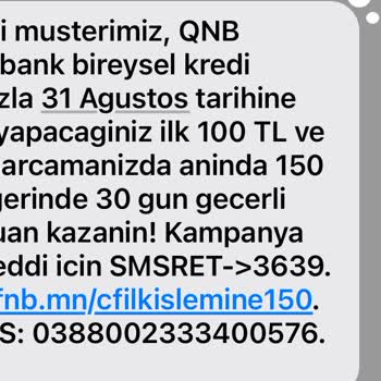 QNB Finansbank ParaPuan Kullanımında Yaşanan Sorunlar Ve Mağduriyet