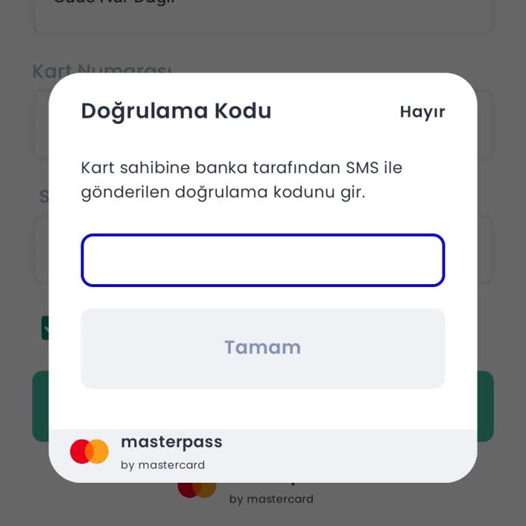 Chippin Uygulamasına Bir Türlü Kartımı Ekleyemiyorum.