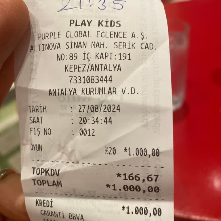 Land Of Legends Play Kids'te İade Problemi