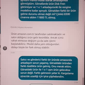 Amazon Yanlış Ürün Ve Çözülmeyen Sorunlar
