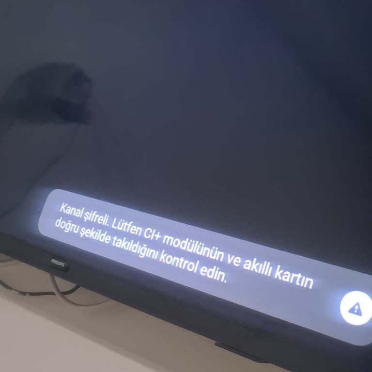 PHILIPS TV Philips TRT Şifreli Kanal