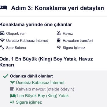 Yeşilköy Polat Renaissance Otel Sigara İçilmez Odalar Sigara Kokuyor