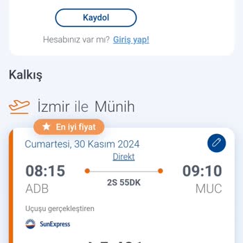 SunExpress Hava Yolları Sun Expressin Sunclassic Biletime Yine Fiyat Farkı İstemesi