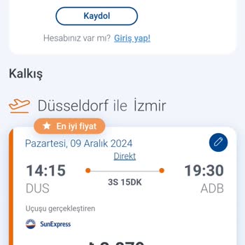 SunExpress Hava Yolları Sun Expressin Sunclassic Biletime Yine Fiyat Farkı İstemesi