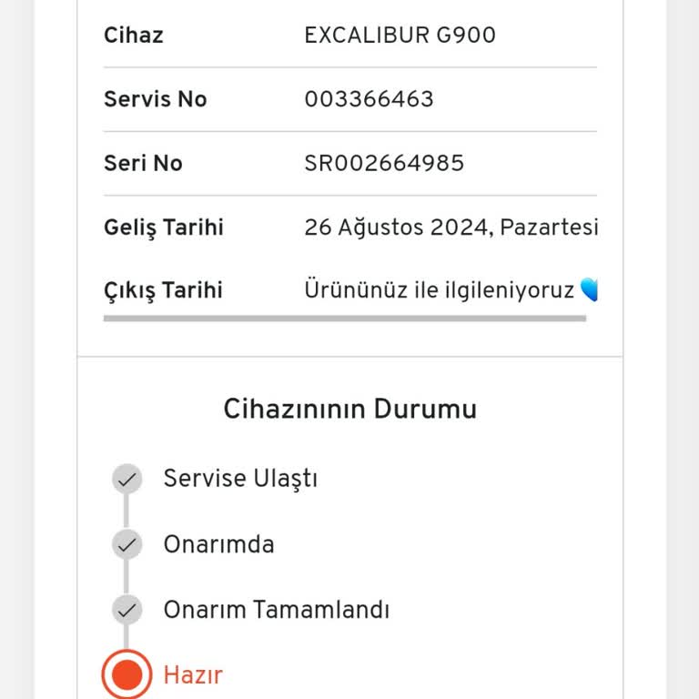 Casper Nirvana Casper Teknik Servis Mağduriyeti