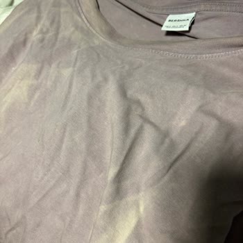 Bershka Sadece 2 Yıkamada T-shirt Mahvoldu!