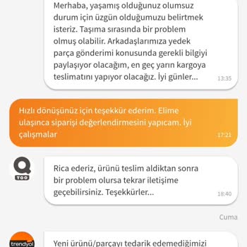 Trendyol Kusurlu Ürün Mağduriyeti