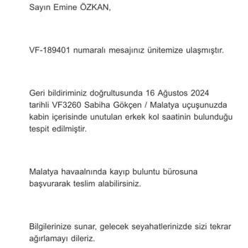 Ajet Havayolu Şirketi Mağduru