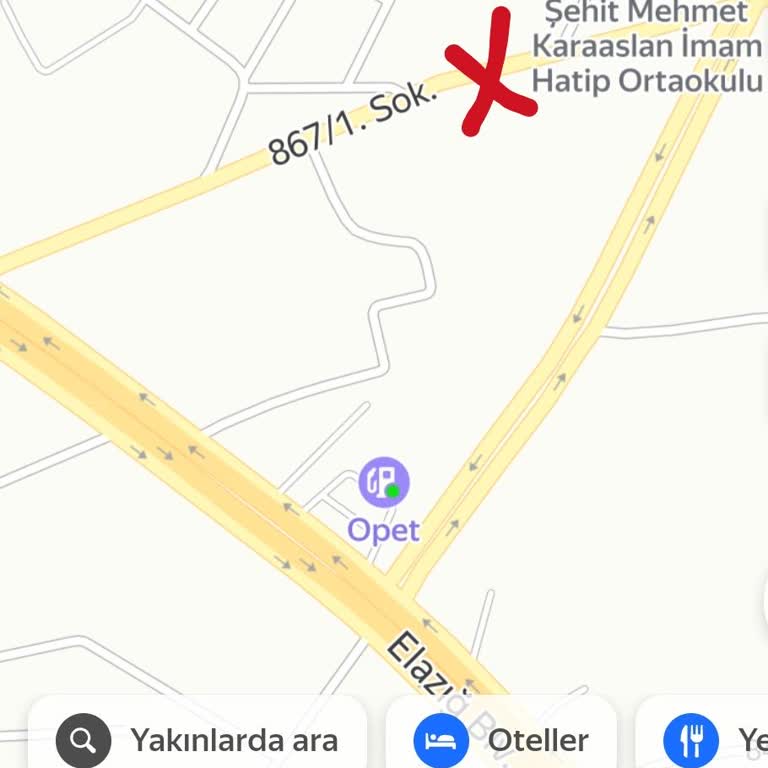 Diyarbakır Yenişehir Belediyesi Fabrika Mahallesi 867. Sokak Yollar Çukur