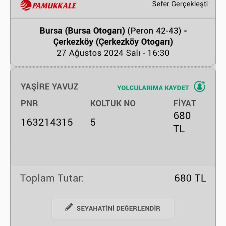 Pamukkale Seyahat'in İptal Edilen Seferi Mağduriyet Yarattı