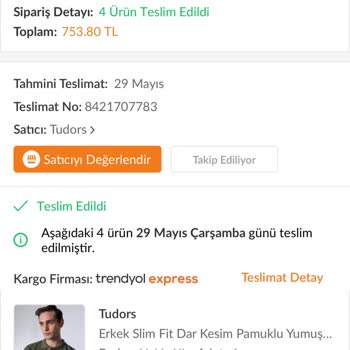 Trendyol'dan Aldığım Tudors Tişörtler Renklendi