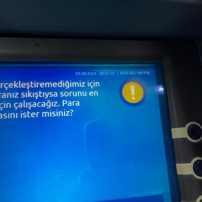 Yapı Kredi Sıkışan Paramı İade Etmiyor!