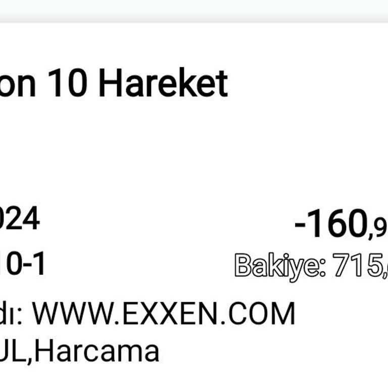 Exxen Le Bağlantım Olmadan Para Çekmişler