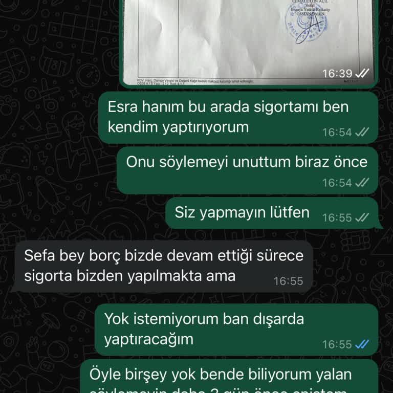 EminOtomotiv Eminevim Zorla Paramı Kesti