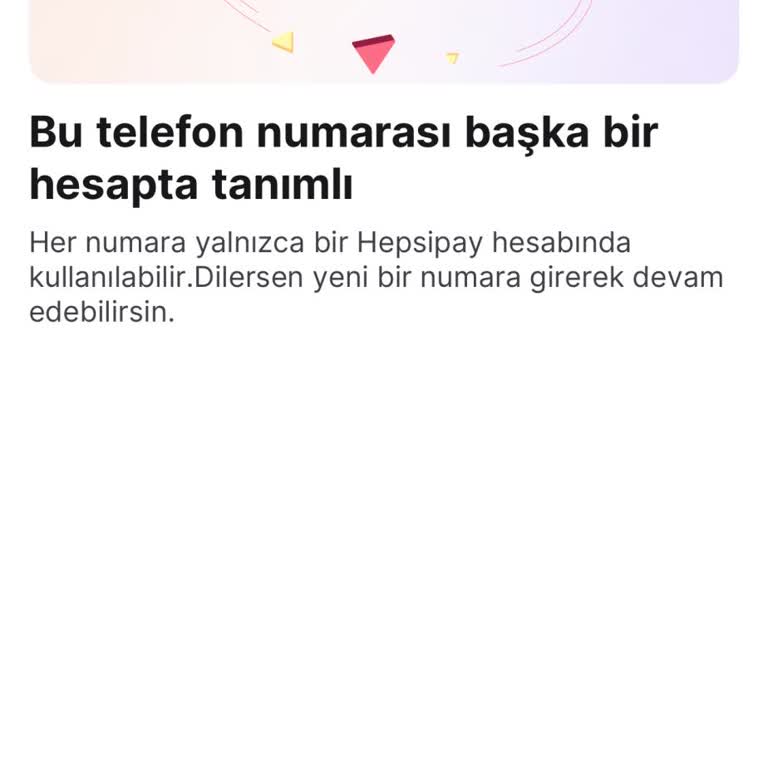 Hepsipay Giriş Hesap Doğrulanmıyor