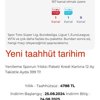 Digiturk (Bein) Bilerek Müşteriyi Yanıltıyor Ve Eksik Ürün Satıyor
