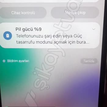 Samsung  USB Takıldı Çıkarıldı Bildirimi Geliyor!
