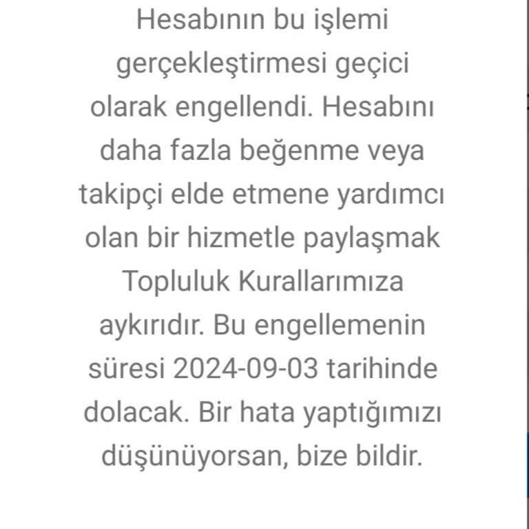 Instagram'da Takip Kısıtlaması