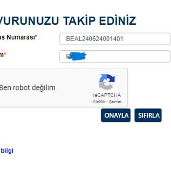 VFS Global Belçika Aile Ziyareti Vize Başvuru Takibi Sorunu!