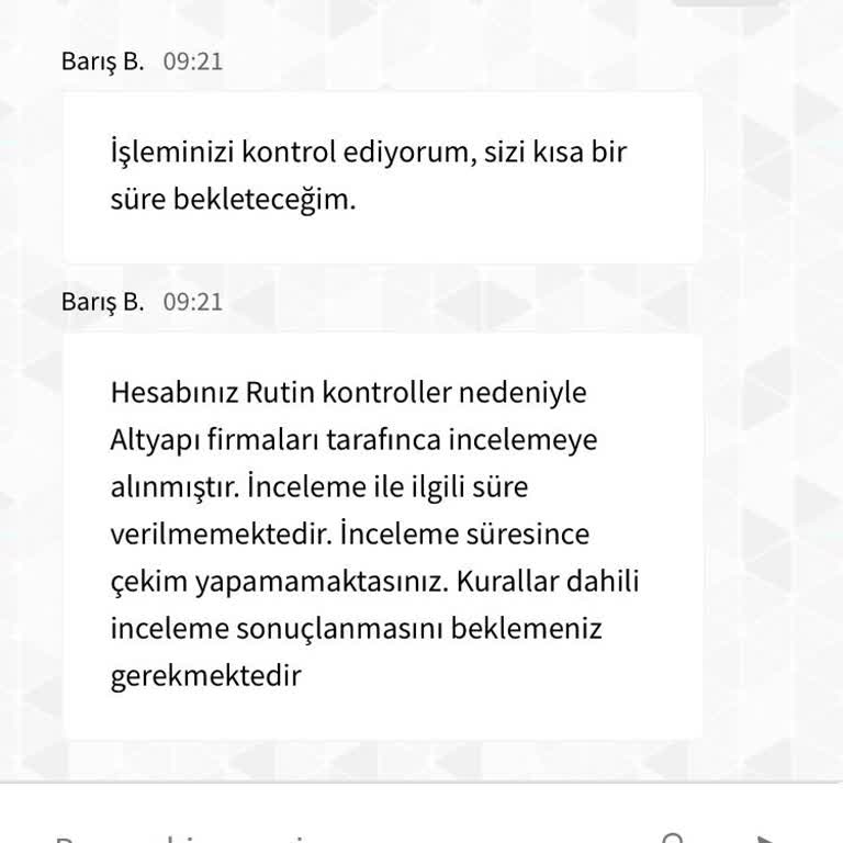 Starzbet 2500 TL Ti Ödemedi