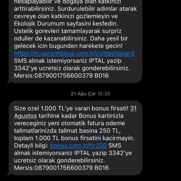 Garanti BBVA Geçici Hesap Blokesi