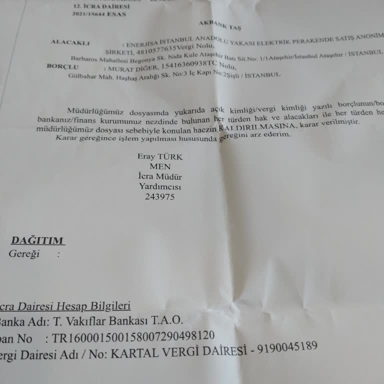 Akbank Haksız Bloke Nedeniyle Mağduriyet Yaşıyorum