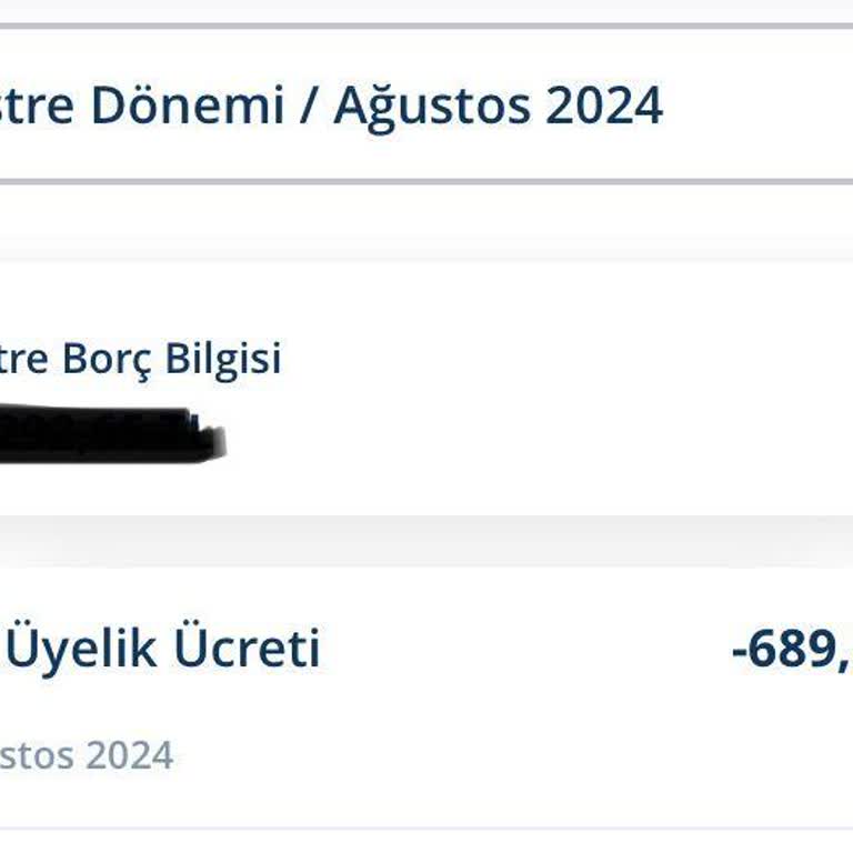 Denizbank'ın Bir Yıl Dolmadan Kestiği Yıllık Üyelik Ücreti