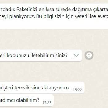 Hepsijet Kargo Muhatap Bulunmuyor
