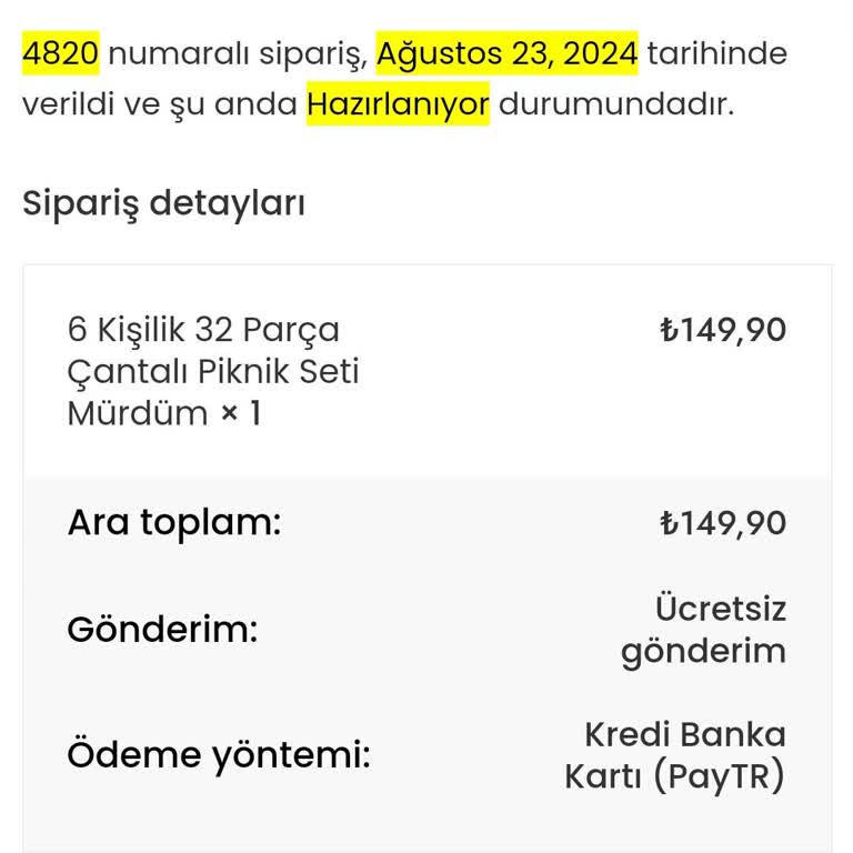 Micro Life Home Sipariş Gelmedi Hala