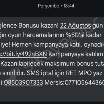 Milli Piyango Kumpanyalarında Kazandığım Bonusu Vermiyor.