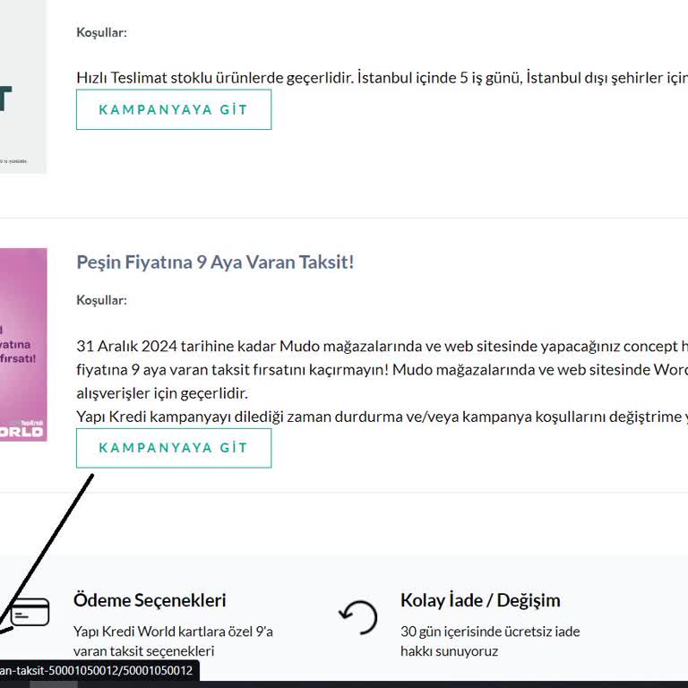 Mudo Taksit Sorunu Sebebiyle Kampanyadan Yararlanılamıyor