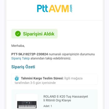 PTT Kargo Epttavm Kendi İsteği İle Sipariş İptali Hk;