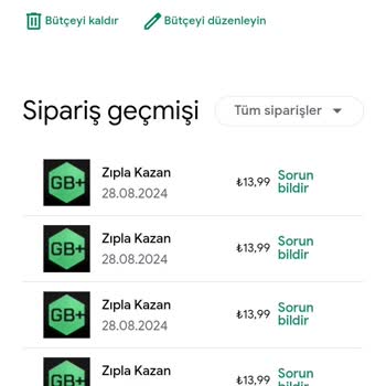 Kim GB İster Satın Aldığım Ürünü Vermedi
