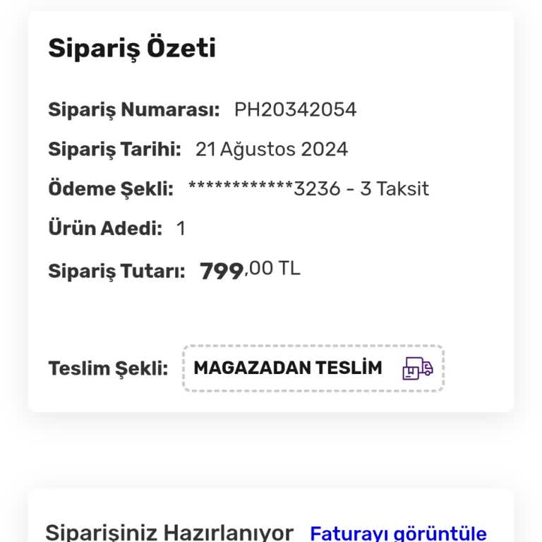 Gratis Kargoya Verilmeyen Ürün