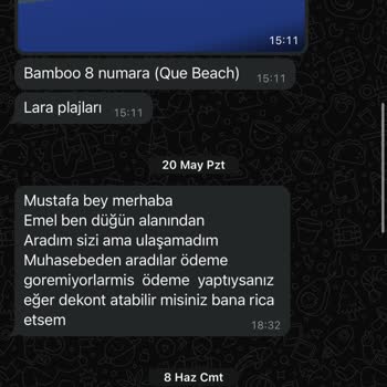 Bamboo Beach Lara Güveni Kötüye Kullanma Haksız Kazanç