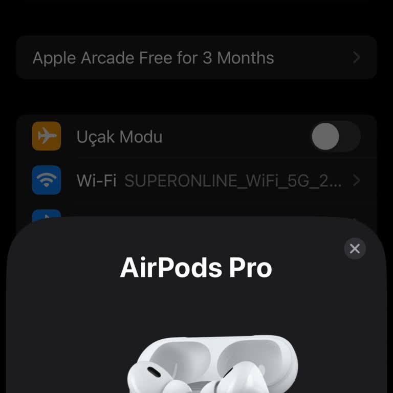 iPhone 2. Nesil Airpods Pro Kulaklığım Cihazıma Bağlanırken Problem Yaşıyorum