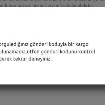 Media Markt Kargo Takip Edilemiyor