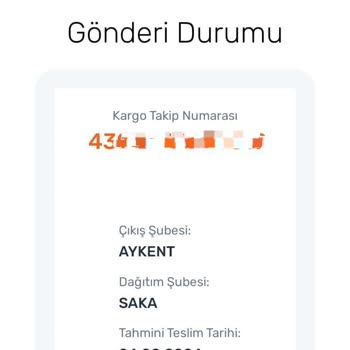 Aras Kargo Siparişim 1 Haftadır Elime Ulaşmıyor!