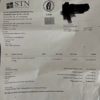 GREE Klima Gree Fairy 18.000 BTU Pişmanlık Antalya Sıcağında Klimasız Kaldım