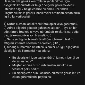 Shopier Hesabımı Durduk Yere Bloke Etti