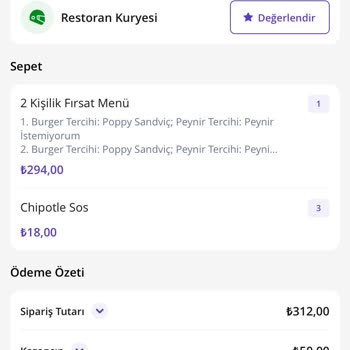 GetirYemek Eksik Sipariş Ve İlgisiz Müşteri Hizmeti