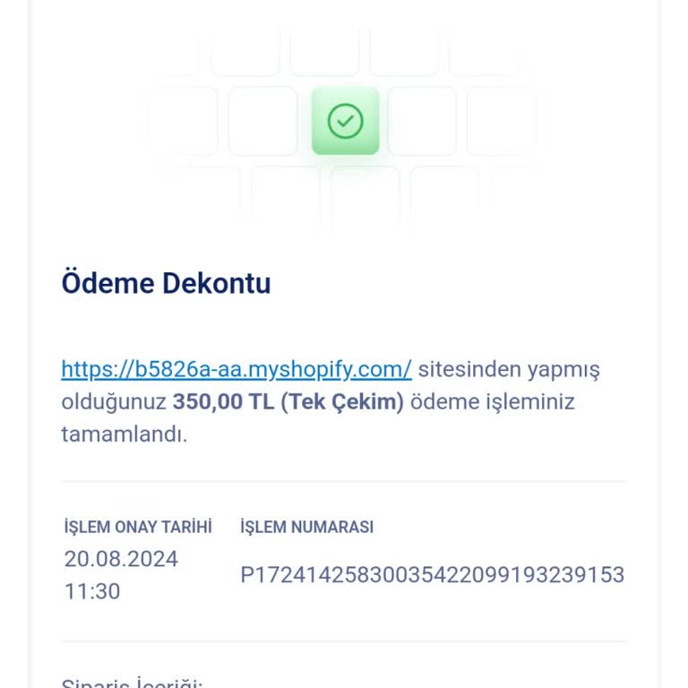Paytr Forma Siparişi Mağduriyeti