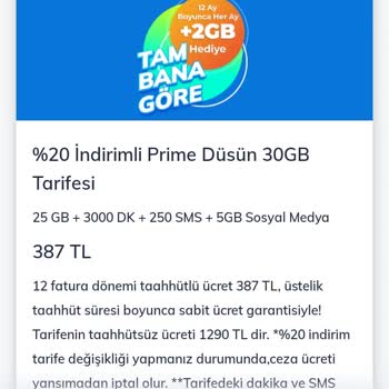 Türk Telekom Yüksek Paket Teklifi