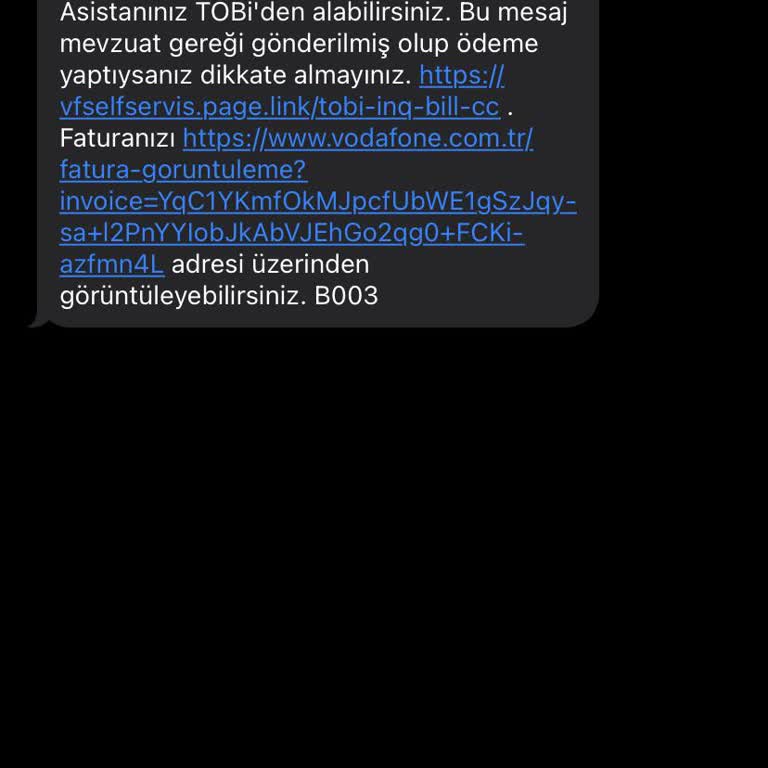 Vodafone'dan Ayrıldım Ama Faturalar Hala Geliyor