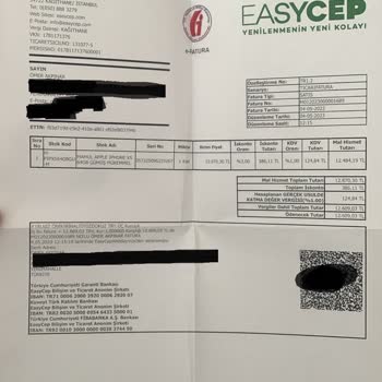Easy Cep Pişmanlığı